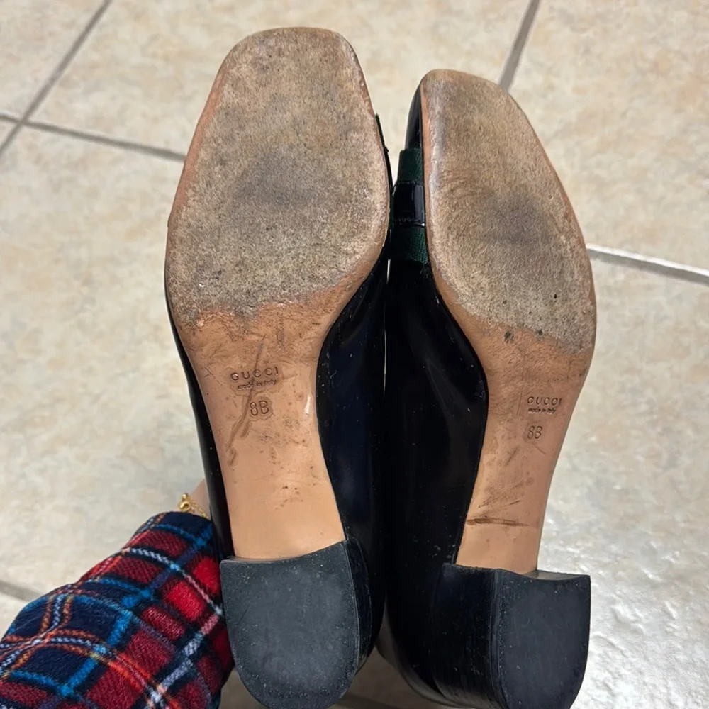 Gucci Black Leather classic heels - Picture 5 of 5